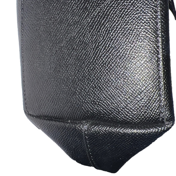 Coach Zip shoulder bag, Black Textured Tote Bag - Picture 4 of 10